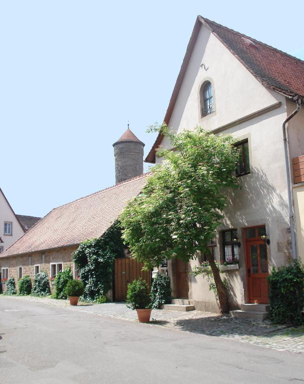 Kreuzerhof Hotel Garni Rothenburg ob der Tauber Buitenkant foto